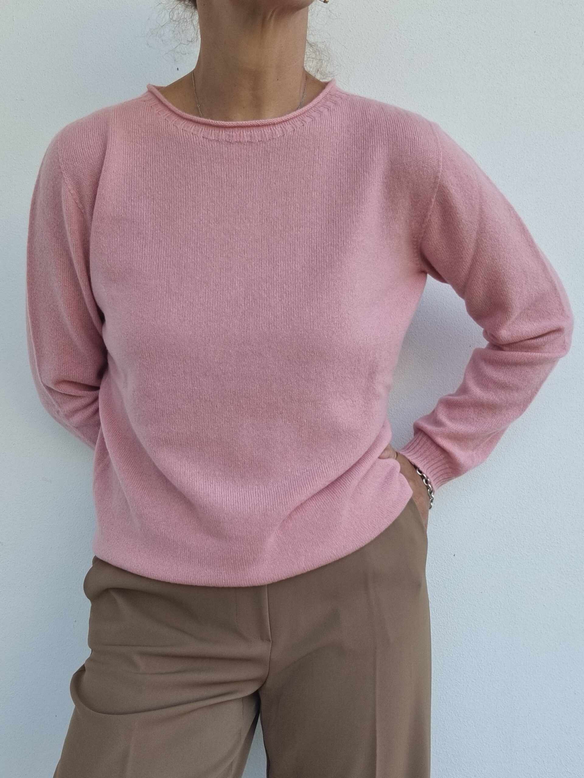 Girocollo 100% cashmere - immagine 1